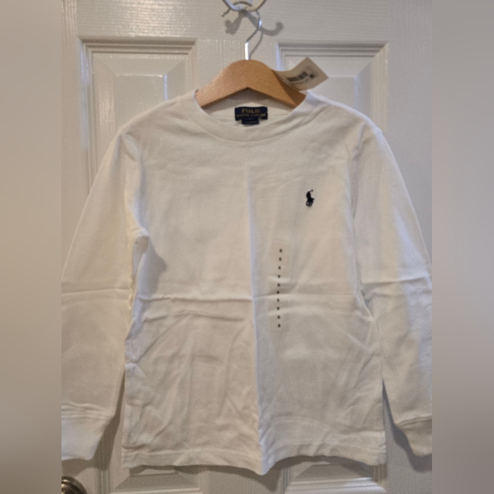 Polo by Ralph Lauren White Boy's Shirt